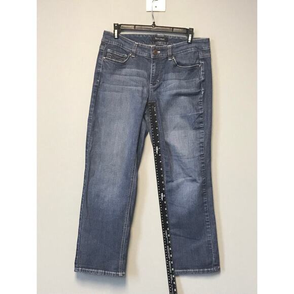 NWOT White House Black Market Medium Wash Women's Contour Jeans Size 8 - Picture 7 of 9